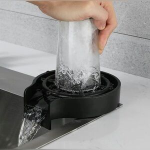Automatic Cup Washer, Glass Rinser, Bottle Washer Kitchen Accessory